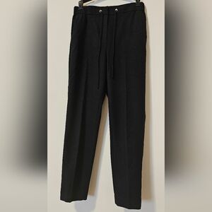 MASSIMO DUTTI | WOOL NAVY BLUE PANTS | NO FLOWS | Sz 4